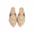 Embroidery Zari Mules Heels