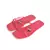 Embroidery Pink Bow Flats 