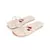 Embroidery White bow flats  