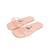 Embroidery Pastel Pink Bow Flats 