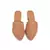 Plain Woven Beige Heels