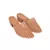 Plain Woven Beige Heels