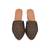 Plain Woven Black Heels
