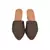 Plain Woven Black Heels