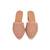 Plain Woven Pink Heels
