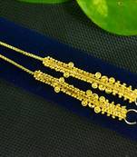 Designer 1 Line Carved filigree Earchain or Ear Support Earrings hair-accessories