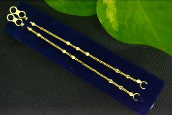 Designer 1 Line Carved filigree Earchain or Ear Support Earrings hair-accessories 1