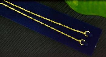 Designer 1 Line Carved filigree Earchain or Ear Support Earrings hair-accessories 5