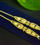 Designer 1 Line Carved filigree Earchain or Ear Support Earrings hair-accessories