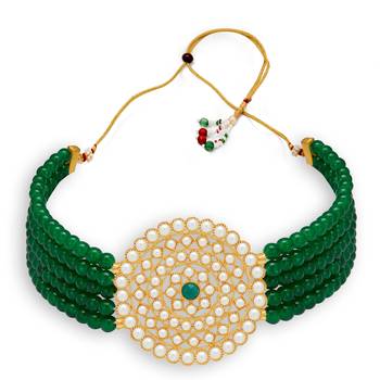 Green necklace-sets 2