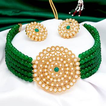 Green necklace-sets 4