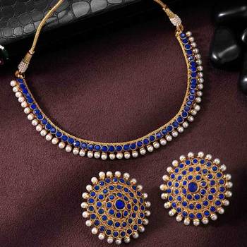 Blue necklace-sets 2