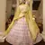 glamorous Pink gotta patti with thread embroidered georgette semi stitched bridal lehenga