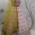 glamorous Pink gotta patti with thread embroidered georgette semi stitched bridal lehenga