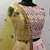 glamorous Pink gotta patti with thread embroidered georgette semi stitched bridal lehenga