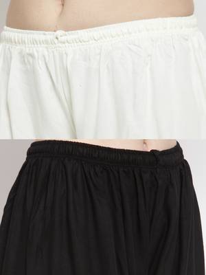 Multicolor plain rayon palazzo-pants 4