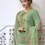 Green digital print cotton salwar
