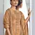 Peach digital print cotton salwar