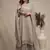 Grey embroidered georgette salwar