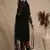 Black embroidered georgette salwar