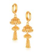 Sukai Jewels Ethnic South Indian Traditional Wear Jhumki Earring for women and Girls 