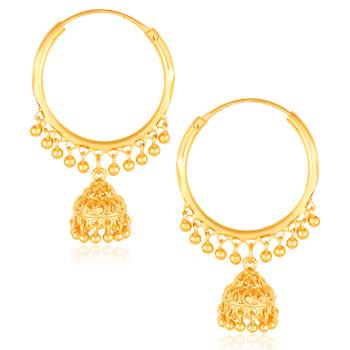 Sukai Jewels Ethnic South Indian Traditional Wear Jhumki Earring for Women and Girls(Pack of 1) 1
