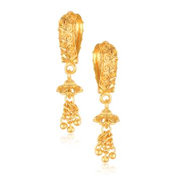 Sukai Jewels Ethnic South Indian Traditional Wear Jhumki Earring  for Women and Girls(Pack of 1) 1