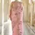 Peach Organza Sequin Embroidered Saree with Blouse
