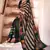 Bewitching Black Zari, Dori, Sequins Embroidered Georgette Party And Festive Saree