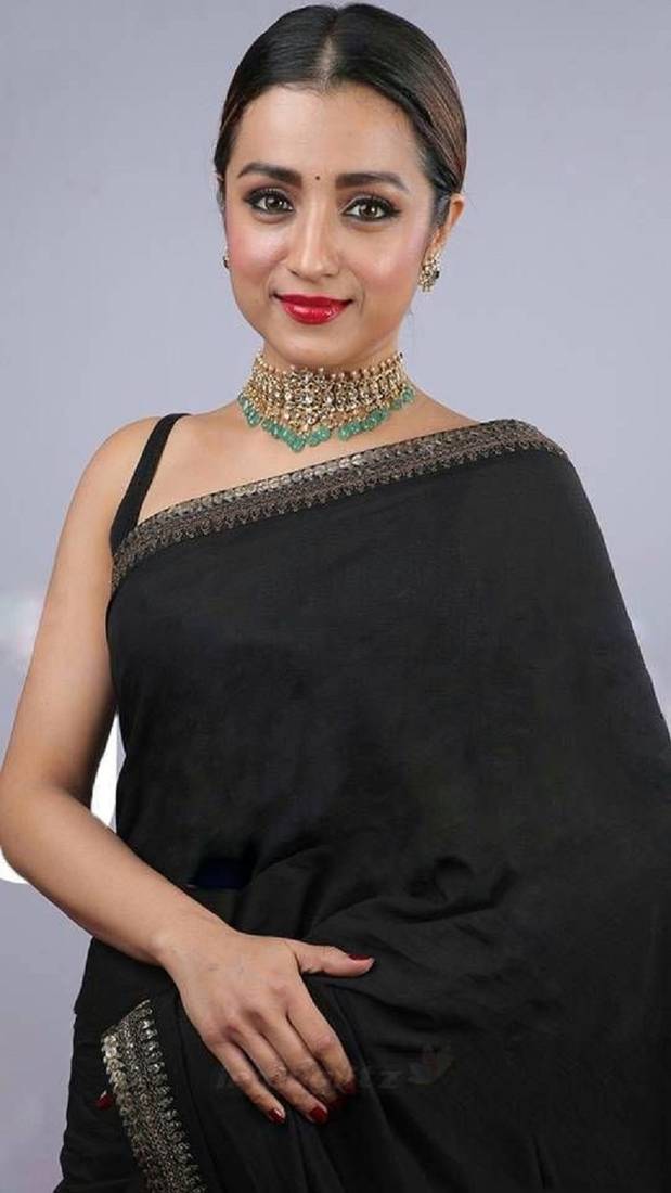 Black Zari Dori Sequins Embroidered Georgette Party And Festive Saree