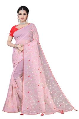 Chitrakshi Designer Rajasthani gota patti work saree 1