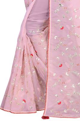Chitrakshi Designer Rajasthani gota patti work saree 5