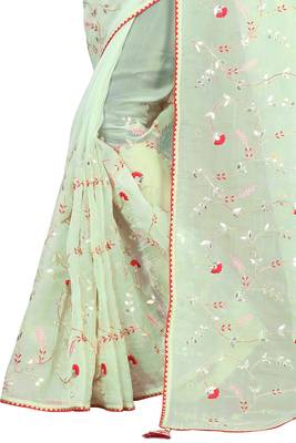 CHitrakshi Designer Rajasthani gota patti work saree 4