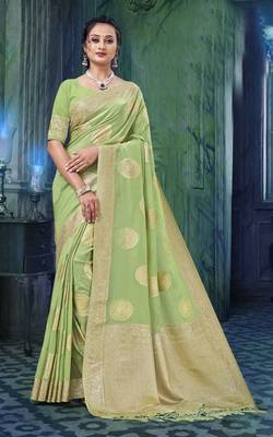 Attractive Pure Viscos Fine Georgette Light weight Saree 1