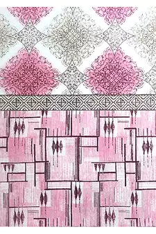 Rajasthani Traditional Jaipuri Pure Cotton King Size Double Bedsheet With 2 Pillow Covers Sets
