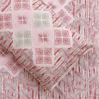 Rajasthani Traditional Jaipuri Pure Cotton King Size Double Bedsheet With 2 Pillow Covers Sets 2