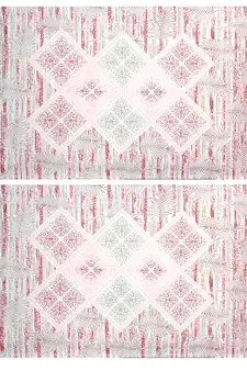 Rajasthani Traditional Jaipuri Pure Cotton King Size Double Bedsheet With 2 Pillow Covers Sets