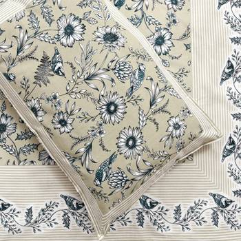 Cotton Printed King Size Double Bedsheet with 2 Pillow Covers Set 2