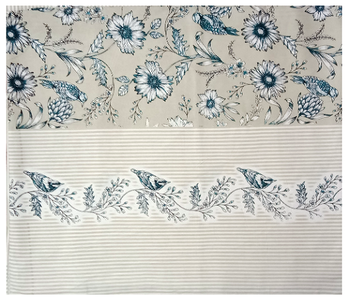 Cotton Printed King Size Double Bedsheet with 2 Pillow Covers Set 3