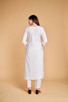 White printed cotton kurtas-and-kurtis 4