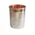 Prisha India Craft Luxury Design Steel Copper Glass Tumbler  Drinkware & Serveware Set  Capacity 250 ML