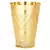 Prisha India Craft Pure Brass Mughlai Style Embossed Designer Glass Tumbler   Drinkware & Serveware   Capacity 250 ML
