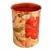 Prisha India Craft Pure Copper Digital Printed Flower Design Glass Tumbler  300 ML