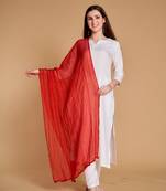 ASHWATH Women's Chiffon Plain Chunnis & Dupattas/Dupatta (2.25 Meter)