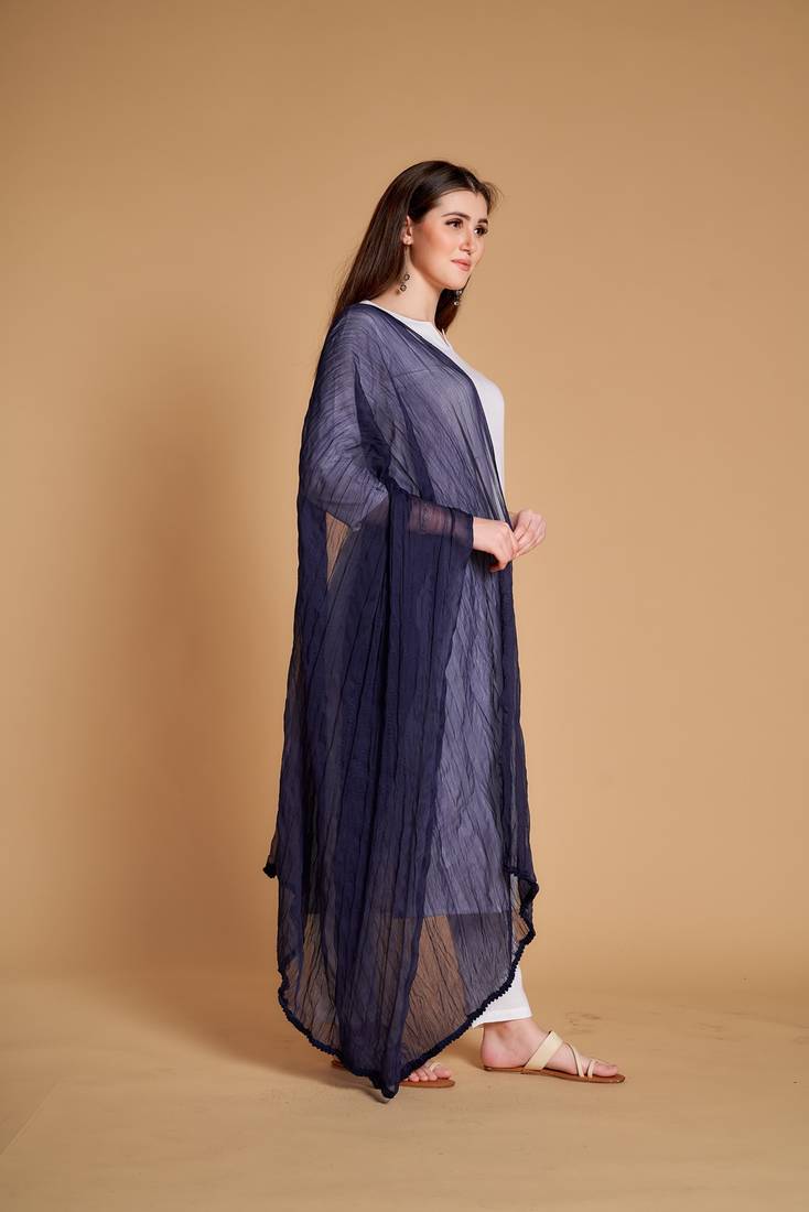 ASHWATH Women's Chiffon Plain Chunnis & Dupattas/Dupatta (2.25 Meter)