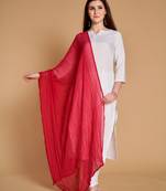 ASHWATH Women's Chiffon Plain Chunnis & Dupattas/Dupatta (2.25 Meter)