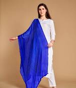 ASHWATH Women's Chiffon Plain Chunnis & Dupattas/Dupatta (2.25 Meter)