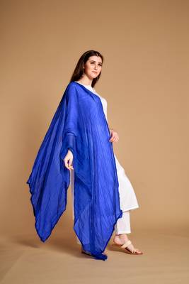 ASHWATH Women's Chiffon Plain Chunnis & Dupattas/Dupatta (2.25 Meter) 3