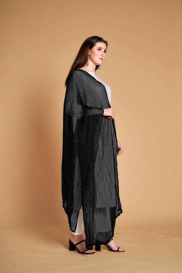 ASHWATH Women's Chiffon Plain Chunnis & Dupattas/Dupatta (2.25 Meter)