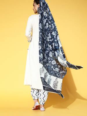 White embroidered rayon ethnic-kurtis 3